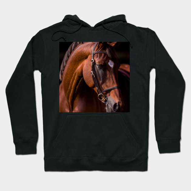 Horses Series Hoodie by VISIONARTIST